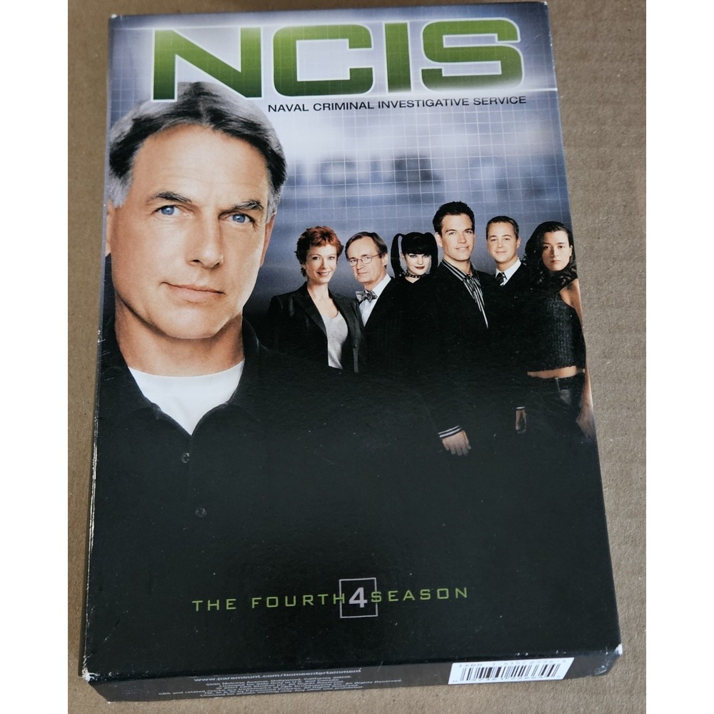 NCIS Season 4 DVD Complete Fourth Season‎ 6 Disc Set Mark Harmon